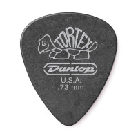 Dunlop 488P.73 TORTEX PITCH BLACK PLAYER'S PACK 0.73
