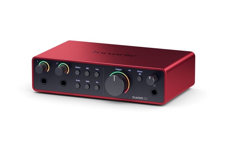 FOCUSRITE Scarlett 2i2 4th Gen аудіоінтерфейс