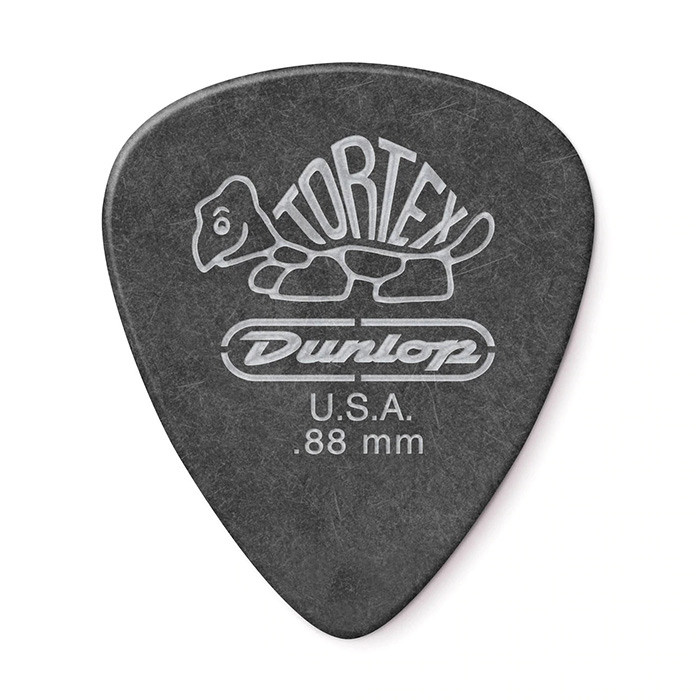 Dunlop 488P.88 TORTEX PITCH BLACK PLAYER'S PACK 0.88