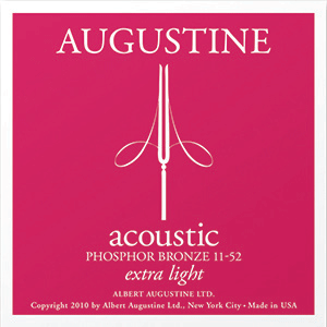 Augustine PB1152 Acoustic Guitar Strings Extra Light 11/52