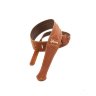 Gibson CLASSIC BROWN LEATHER STRAP WITH SEEDE BACK Ремінь