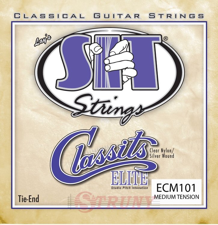 SIT ECM101 Classits Elite Medium Tension Classical Guitar Strings  