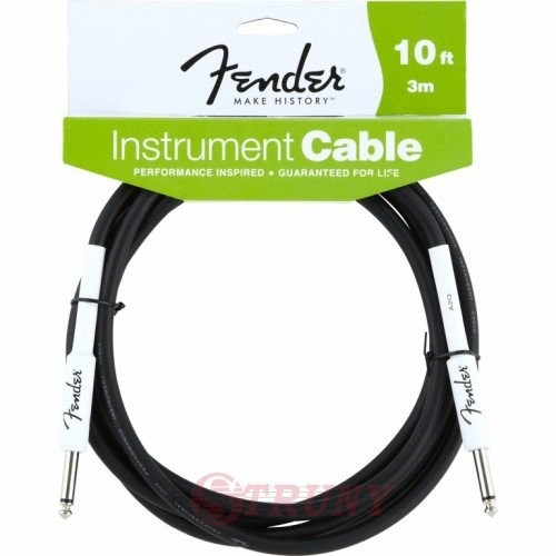 Fender PERFORMANCE CABLE 10 BK Інструментальний кабель