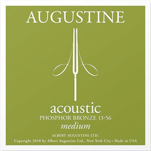 Augustine PB1356 Acoustic Guitar Strings Medium 13/56