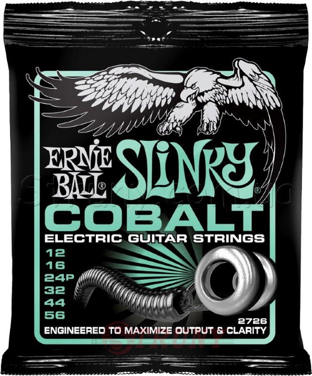 Ernie Ball 2726 Cobalt Slinky Electric Guitar Strings 12/56
