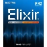 Elixir 12002 Nanoweb Nickel Plated Steel Super Light 9/42