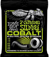 Ernie Ball 2728 7 String Cobalt Slinky Electric Guitar Strings 10/56