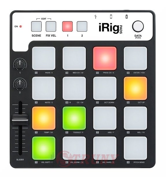 IK Multimedia IRIG PADS MIDI грув контролер