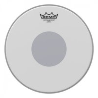 REMO CONTROLLED SOUND®, Coated, 12" Diameter, BLACK DOT™ On Bottom, Batter Пластик для барабана