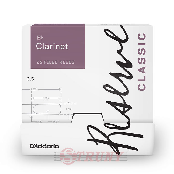 D’Addario Reserve Classic - Bb Clarinet 3.5 - 25 Box Тростини для кларнета