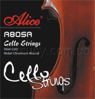 Alice A805A Струны для виолончели сталь/хром