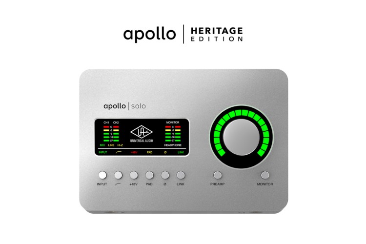 UNIVERSAL AUDIO Apollo Solo USB Heritage Edition (Desktop/Win)