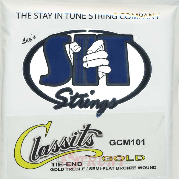 SIT GCM101 Classits Gold Medium Tension Classical Guitar Strings 