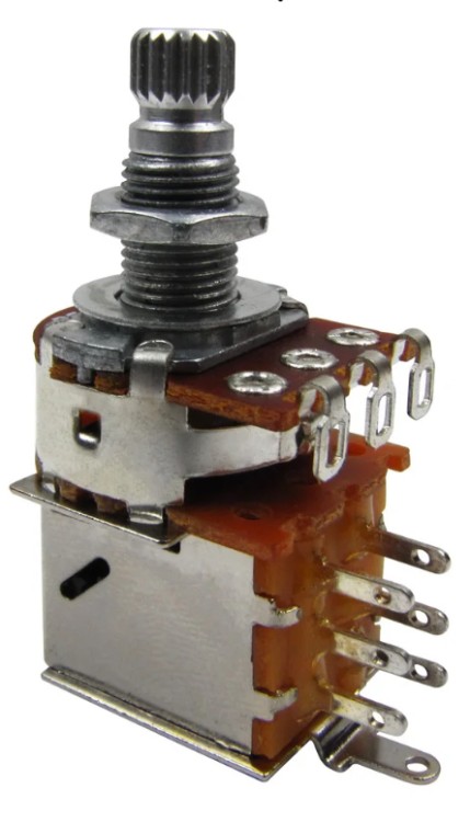 Metallor GWS 02-TB250K Потенціометр пуш-пул 250K