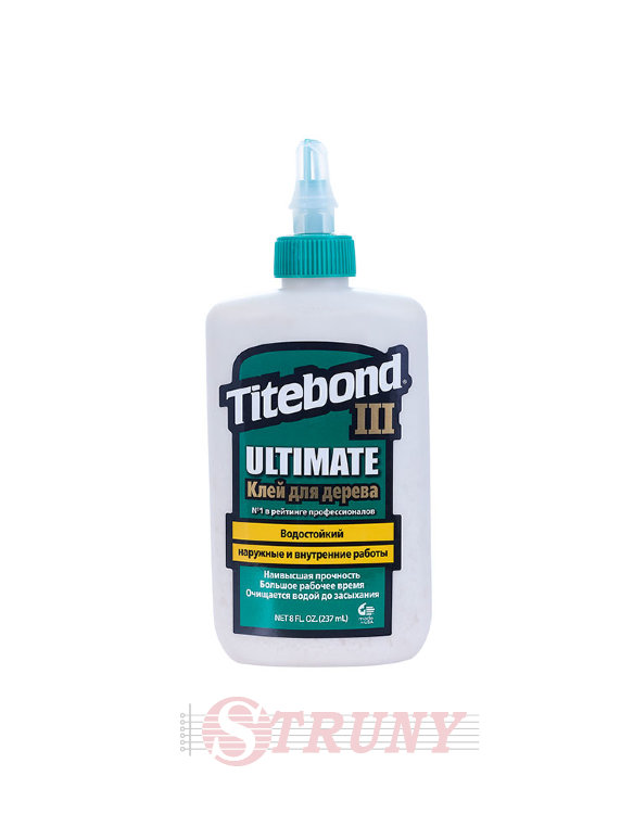 Клей для дерева Titebond III Ultimate Wood Glue 237 мл