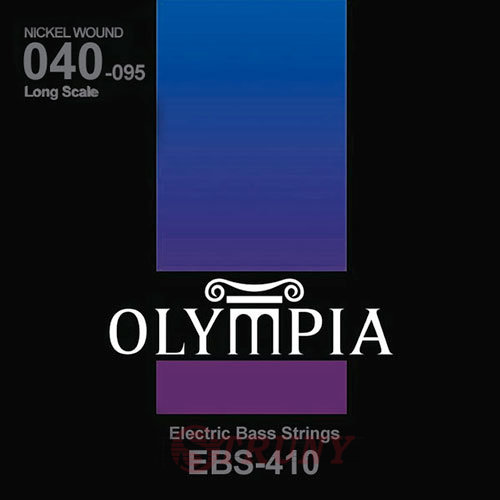 Olympia EBS-410 Nickel Wound Long Scale Electric Bass Strings 40/95