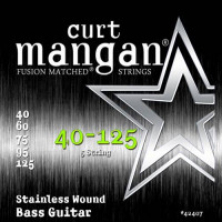 Curt Mangan 42407 Light Stainless Wound Bass 5-String 40/125