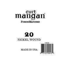 Curt Mangan 10020 20 Nickel Wound Ball End