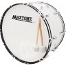 Maxtone MBC26 White Бас-барабан маршовий