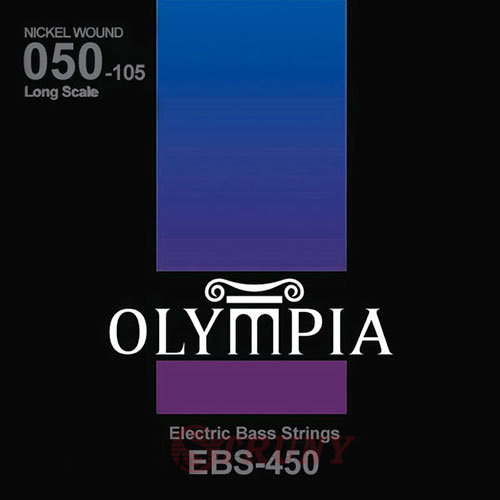 Olympia EBS-450 Nickel Wound Long Scale Electric Bass Strings 50/105