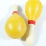Avzhezh AMR15Y Large Plastic Maracas Wooden Handle Маракаси (пара)