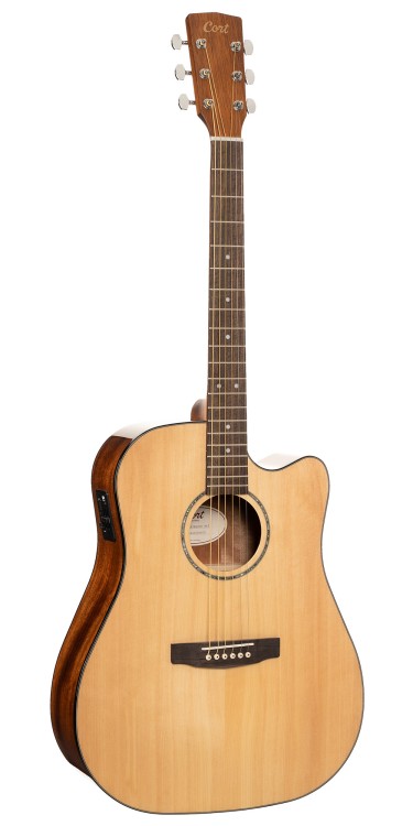 Електро-акустична гітара CORT EARTH 60CE (Natural Gloss)