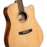 Електро-акустична гітара CORT EARTH 60CE (Natural Gloss)