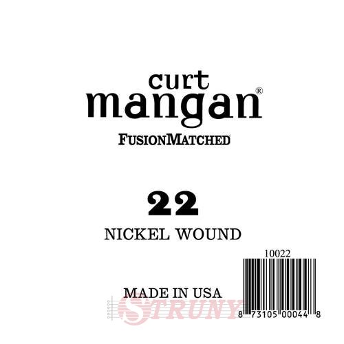 Curt Mangan 10022 22 Nickel Wound Ball End
