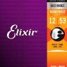 Elixir 11052 Nanoweb 80/20 Bronze Acoustic Light 12/53 (AC NW L)