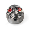 Ручка для потенциометров Skull Metall Head BK