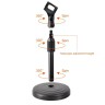 Avzhezh AMS-002 Desktop Mic Stand Мікрофонна стійка настільна з тримачем