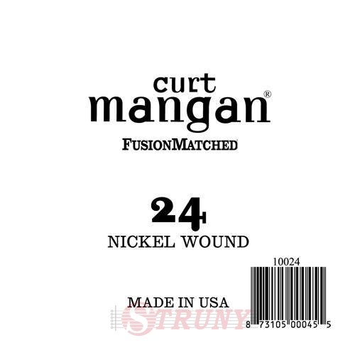 Curt Mangan 10024 24 Nickel Wound Ball End