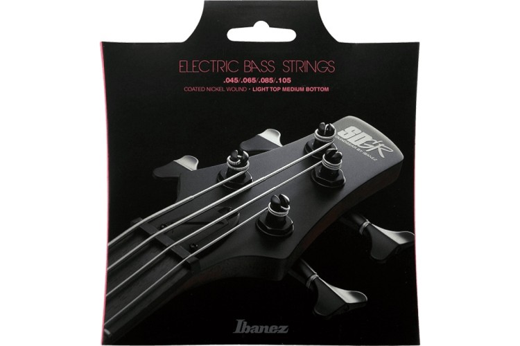 IBANEZ IEBS4C BASS GUITAR STRING 45-105 COATED NICKEL WOUND IBANEZ IEBS4C BASS GUITAR STRING 45-105 COATED NICKEL WOUND