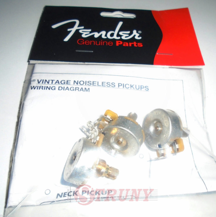 Fender Wiring Kit Vintage Noiseless Strat pickups 0992115555