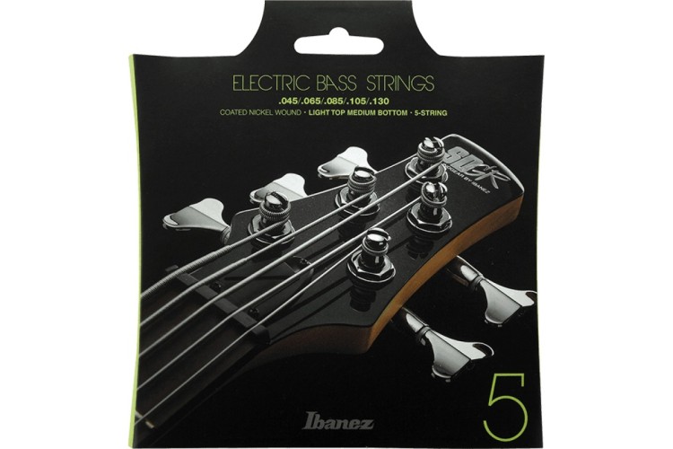 IBANEZ IEBS5C BASS GUITAR STRING 45-130 COATED NICKEL WOUND