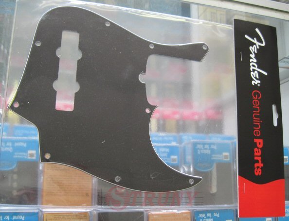 Fender American Deluxe Jazz Bass 2010 pickguard 3-ply black 0077643000
