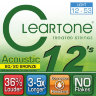Cleartone 7612 Coated 80/20 Bronze Acoustic Guitar Strings Light 12/53