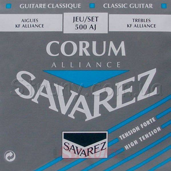 Savarez 500AJ Corum Alliance Classical Guitar Strings High Tension