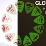 Alice AP-100L медіатор Luminous Nylon Guitar Picks 0.71 (10шт)