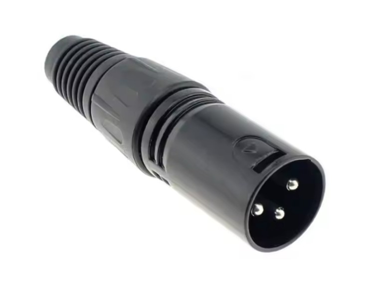 Avzhezh A0210M Роз'єм XLR Male чорний
