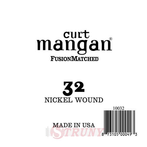 Curt Mangan 10032 32 Nickel Wound Ball End