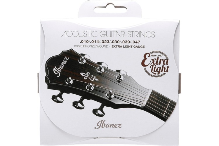 IBANEZ IACS61C ACOUSTIC GUITAR STRING 10-47 BRONZE COATED