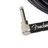 Fender CABLE PROFESSIONAL SERIES 18.6' ANGLED BLACK Кабель інструментальний