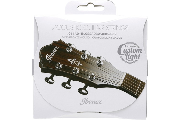 IBANEZ IACS62C ACOUSTIC GUITAR STRING 11-52 BRONZE COATED IBANEZ IACS62C ACOUSTIC GUITAR STRING 11-52 BRONZE COATED