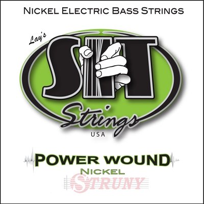 SIT NR40100L Power Wound Nickel Custom Light Electric Bass Strings 40/100