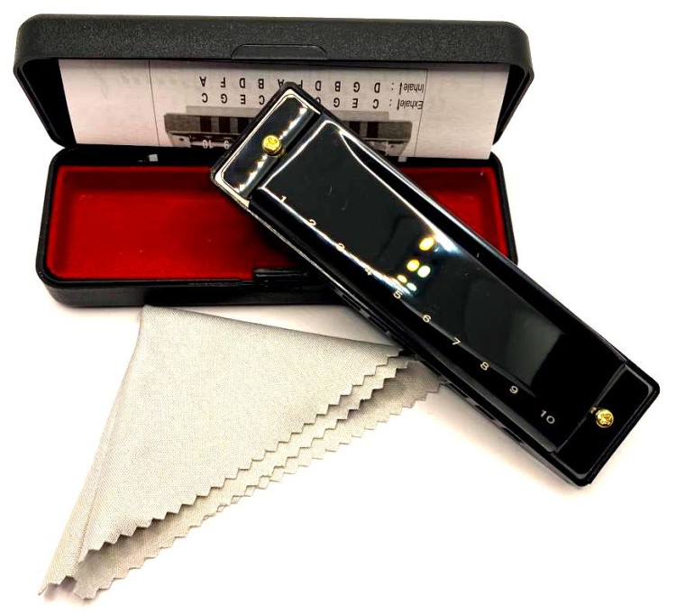 Avzhezh ABH15 Black C Гармошка губна діатонічна