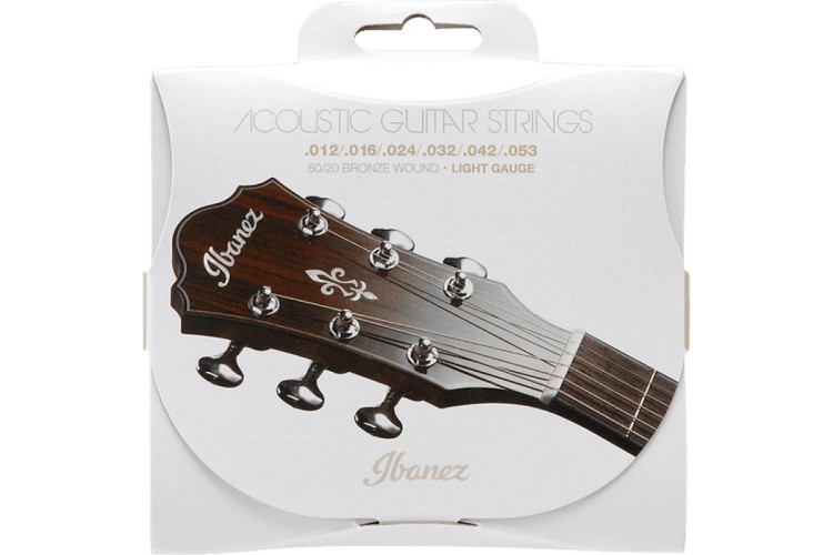 IBANEZ IACS6C ACOUSTIC GUITAR STRING 12-53 BRONZE COATED