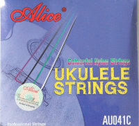 Alice AU041C Ukulele Струни укулеле кольорові нейлон