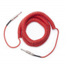 Planet Waves PW-CDG-30RD Coiled Instrument Cable - Red Інструментальний кабель