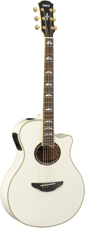 Електро-акустична гітара Yamaha APX1000 (Pearl White)